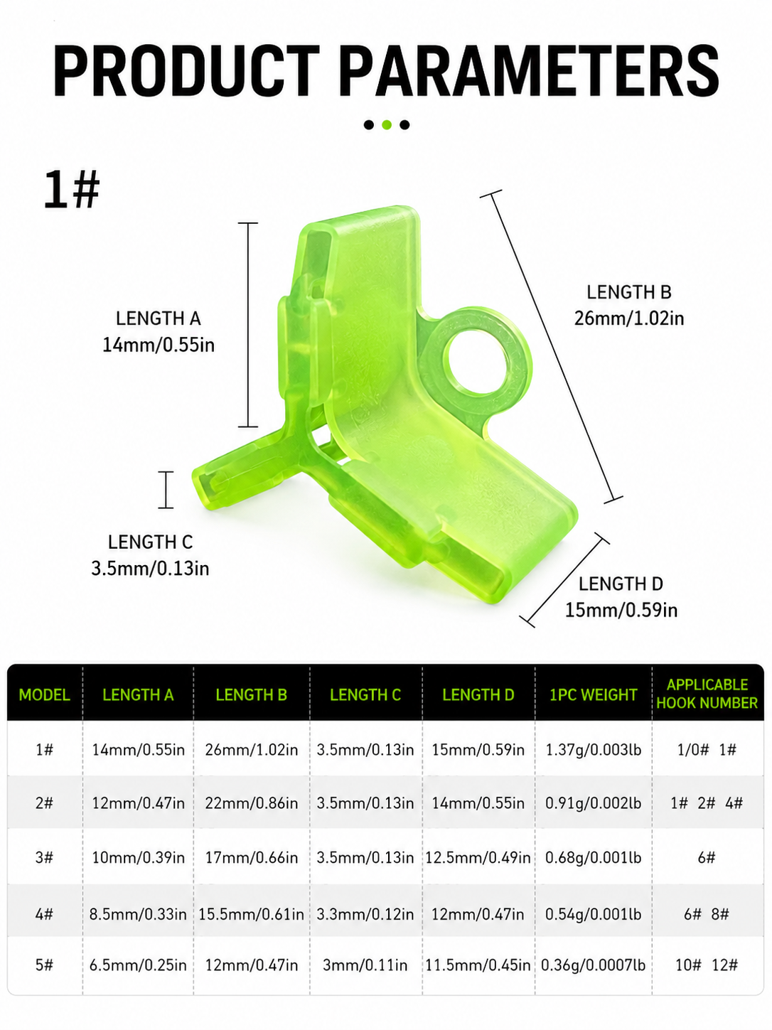 JigDock Treble Hook Protectors – 5 Pack
