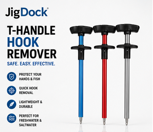 JigDock T-Handle Hook Remover