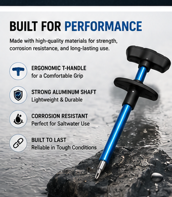 JigDock T-Handle Hook Remover