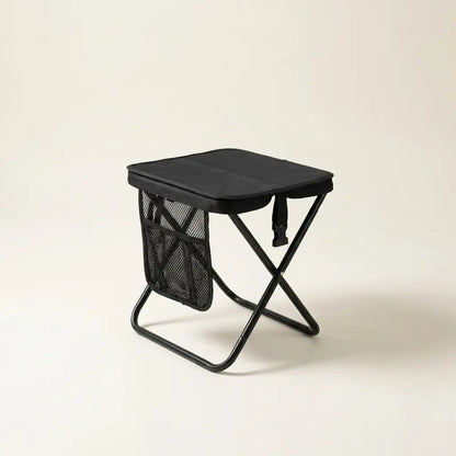 JigDock Foldable Fishing Stool – Portable Crossbody Seat for Anglers